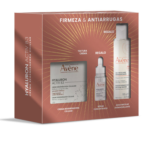 Avène Creme hyaluron activ b3 + água miclear + soro hab3 estojo 3 unid.