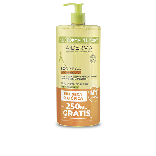 A-Derma Óleo de banho emoliente exomega control 1000 ml