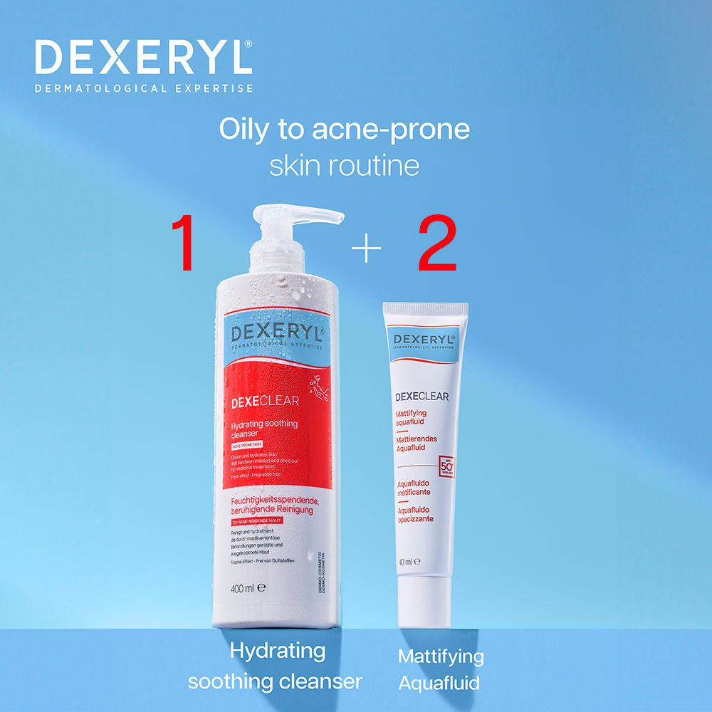 Dexeryl Dexeclear limpador hidratante suavizante 400 ml