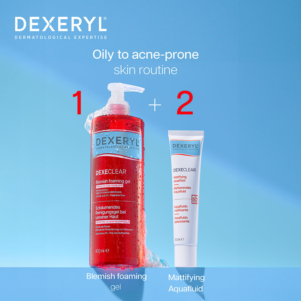 Dexeryl Dexeclear aquafluido matificante fps50+ 40 ml