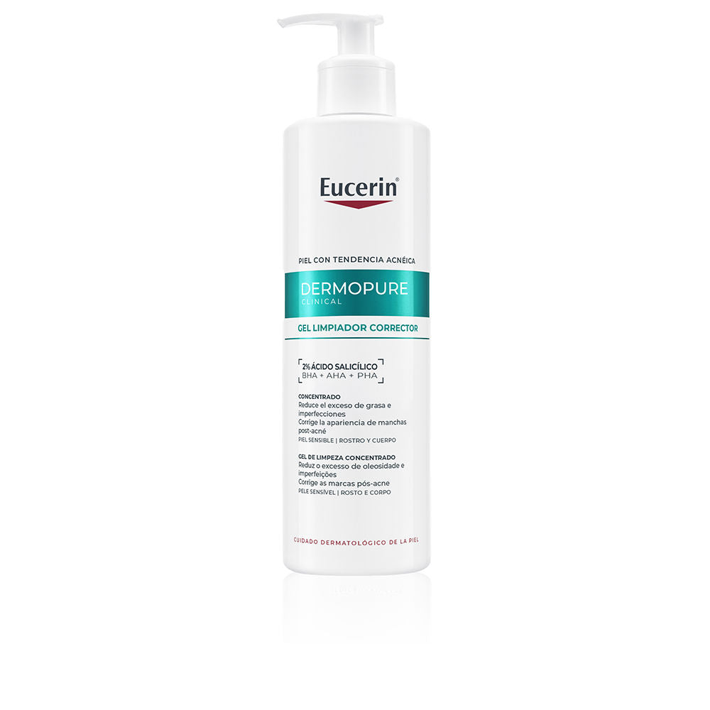 Eucerin Dermopure clinical gel limpador corretor 400 ml