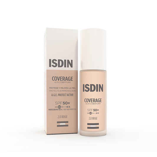 Isdin Cobertura alta cobertura fps50+ #2.0-bege 30 gr