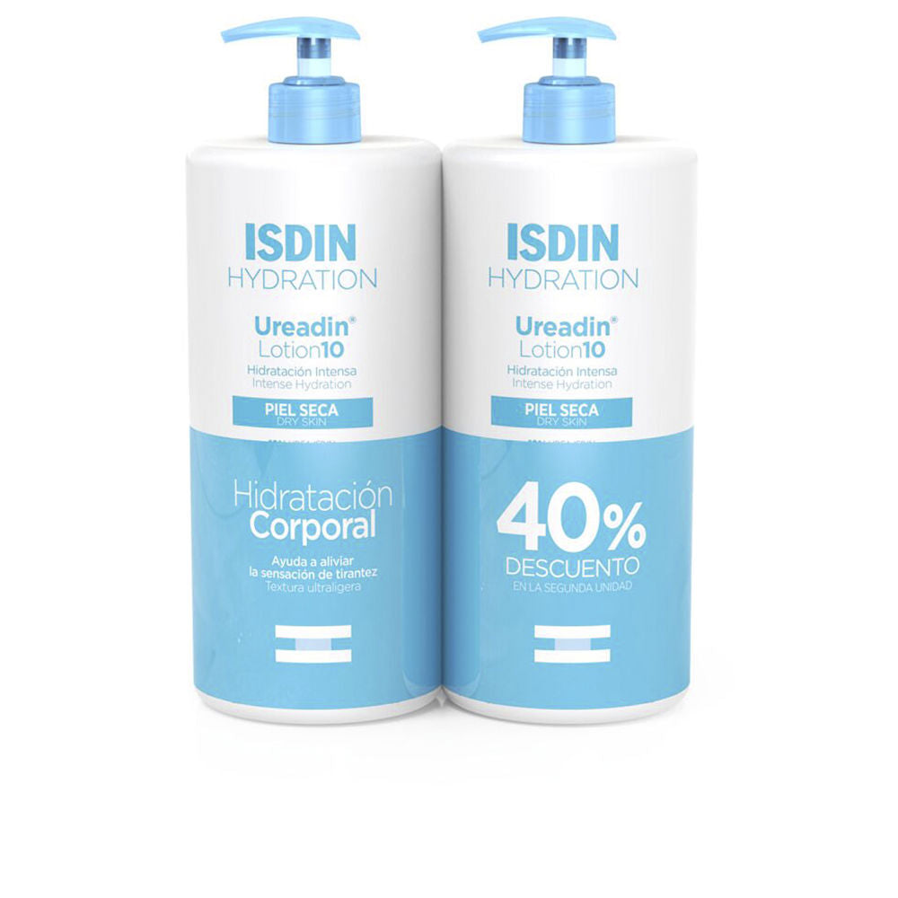 ISDIN Loção ureadin 10 hidratação dupla intensa 2 x 750 ml