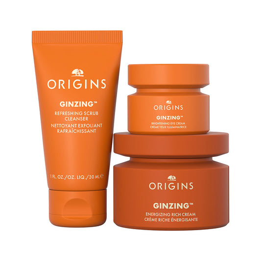 Origins Creme energizante ginzing rico estojo 3 unidades