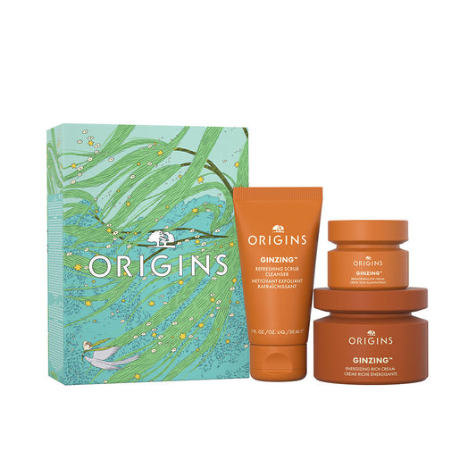 Origins Creme energizante ginzing rico estojo 3 unidades