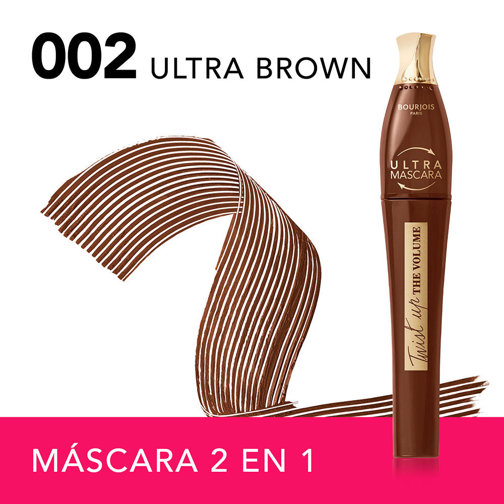 Bourjois Torça o volume mascara #002-brown 8 ml