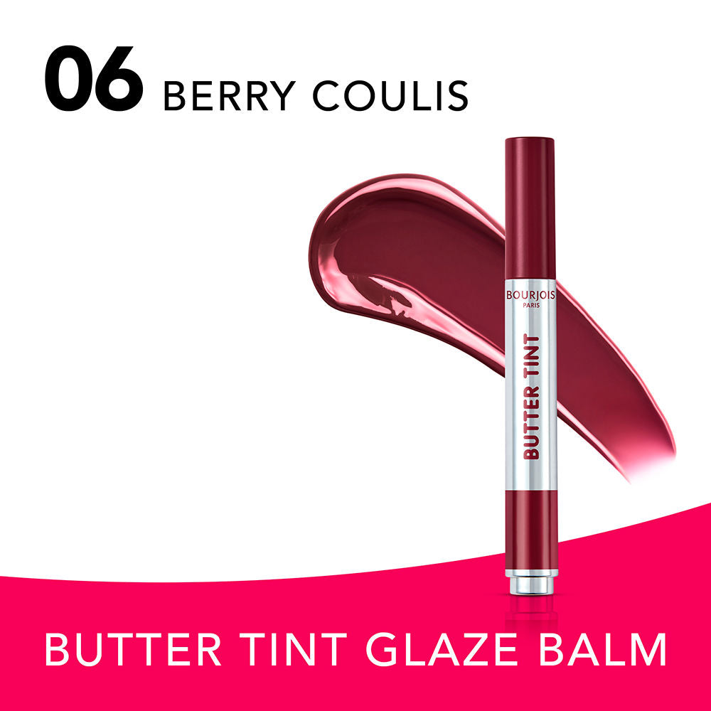 Bourjois Bálsamo labial esmalte labial com chave de manteiga #06-berry coulis 2 gr