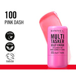 Rimmel London Corar e batom em bastão crush de geléia multitarefas #100-pink traço 8,5 gr