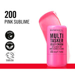 Rimmel London Corar e batom em bastão multitasker jelly crush #200-pink sublime 8,5 gr