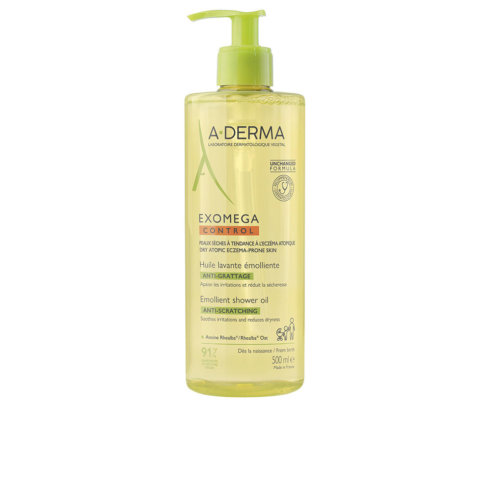 A-Derma Óleo de banho emoliente exomega control 500 ml
