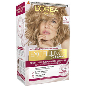 L'Oréal Paris Excellence Creme 8 Louro Claro 1 un