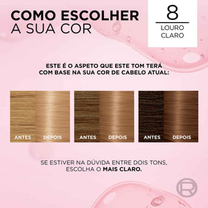 L'Oréal Paris Excellence Creme 8 Louro Claro 1 un
