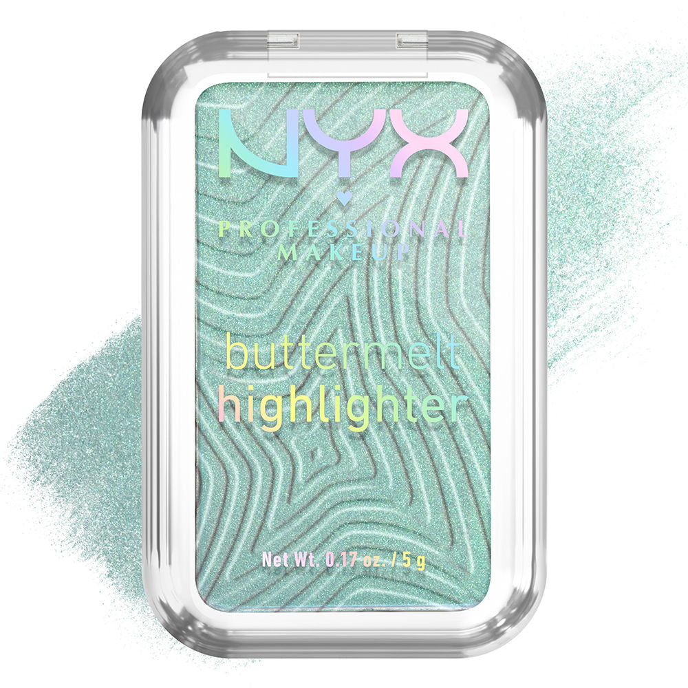 Nyx Professional Make Up Iluminador em pó destacador buttermelt #butta mint 5 gr
