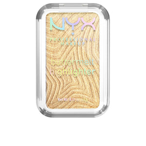 Nyx Professional Make Up Iluminador em pó destaque buttermelt #25-butta do que ouro 5 gr