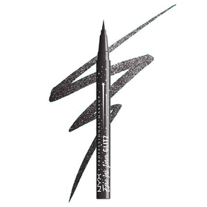 Nyx Professional Make Up Delineador à prova d'água forró de tinta épico glitz #07-graphite brilho 1 ml
