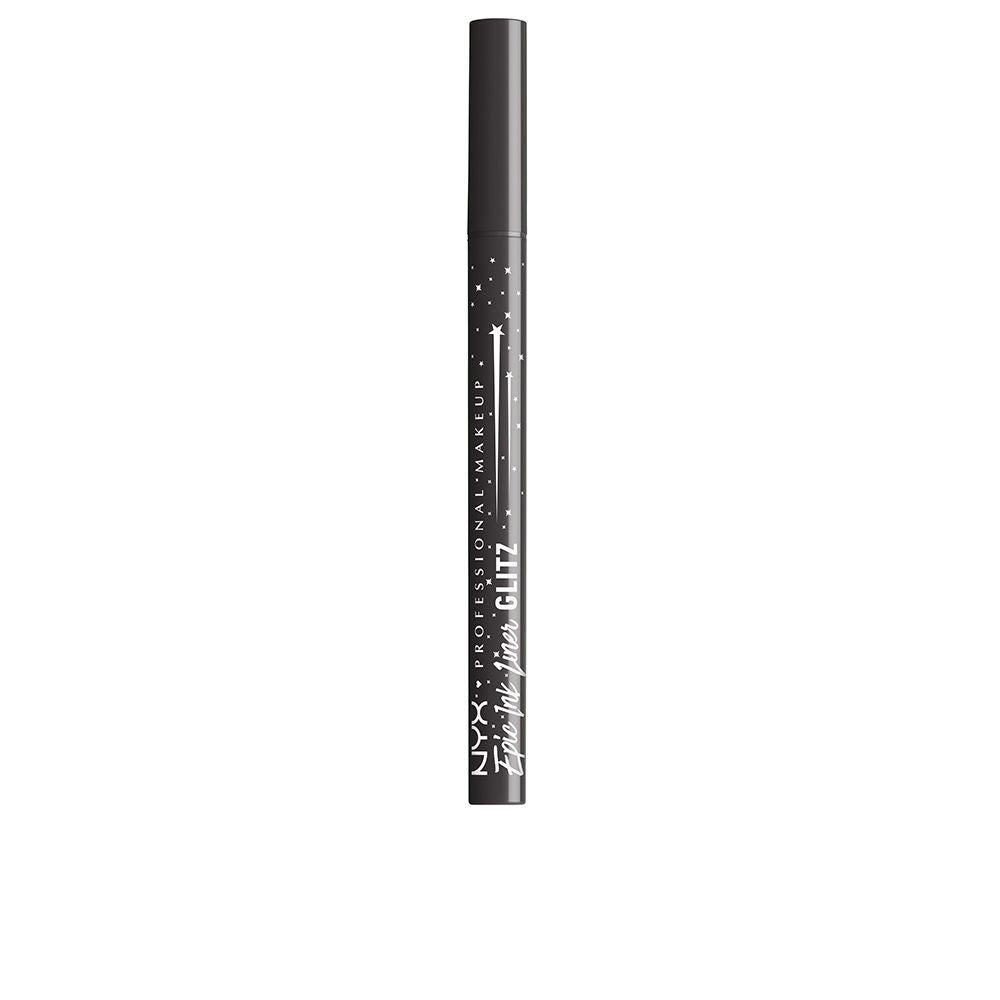 Nyx Professional Make Up Delineador à prova d'água forró de tinta épico glitz #07-graphite brilho 1 ml