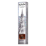 Nyx Professional Make Up Delineador à prova d'água forró de tinta épico glitz #05-flashy sinalizador 1 ml