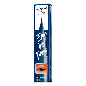 Nyx Professional Make Up Delineador epic ink liner à prova d'água #10-mid(noite) levantar 1 ml
