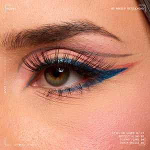 Nyx Professional Make Up Delineador epic ink liner à prova d'água #10-mid(noite) levantar 1 ml