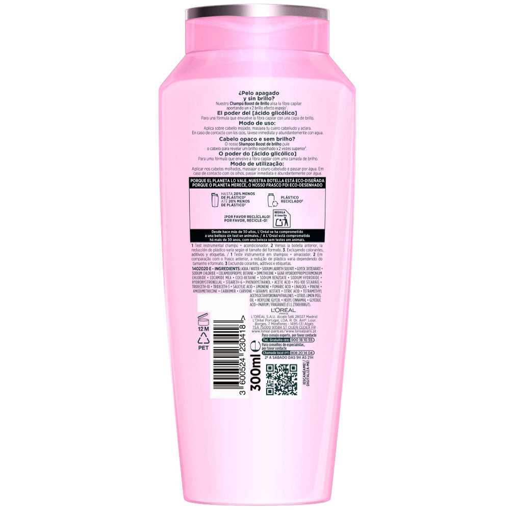 L'Oréal Paris Shampoo elvive glycolic gloss 300 ml