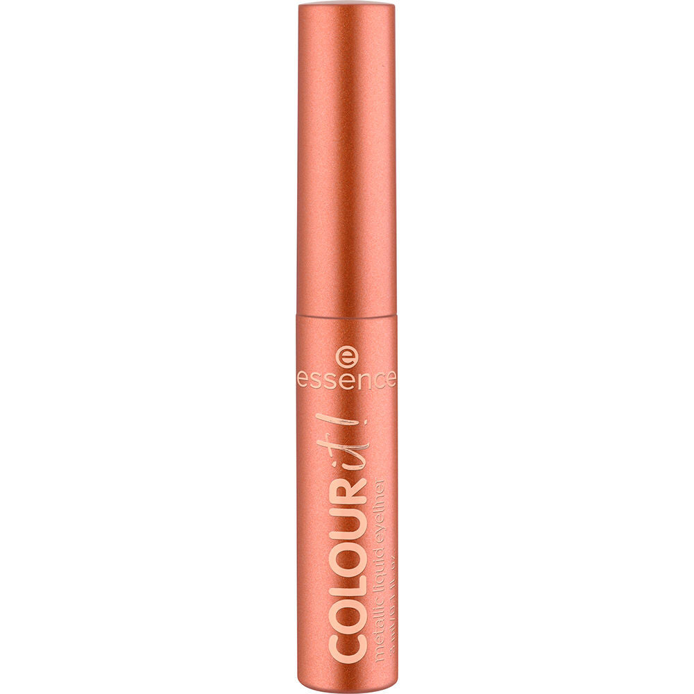 Essence Delineador líquido metálico cor it! #01-burnished bronze 3 ml