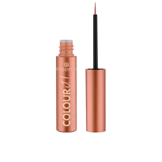 Essence Delineador líquido metálico cor it! #01-burnished bronze 3 ml