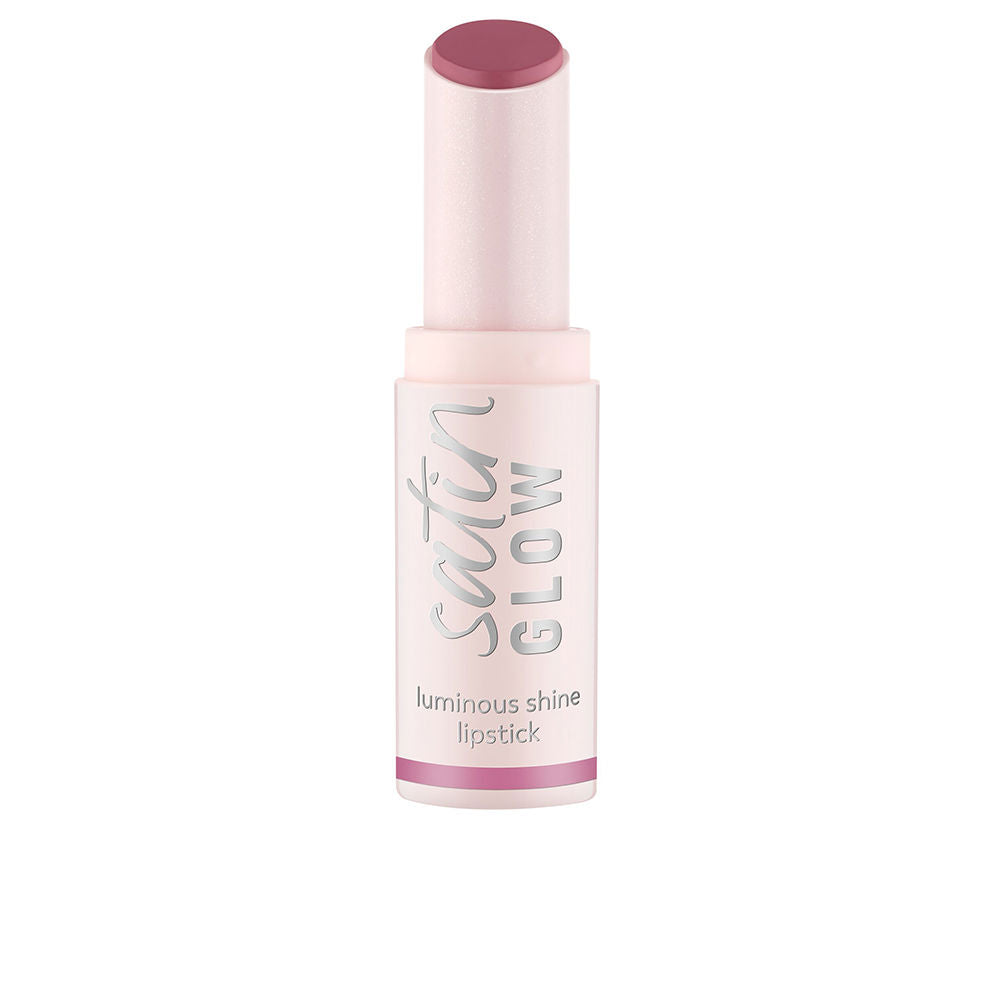 Essence Batom satin glow brilho luminoso #04-let's obtenha malva 3,5 gr