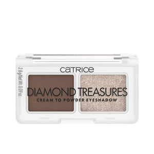 Catrice Sombra em pó cremoso diamond treasures nº 010 - avelã faísca 2,8g