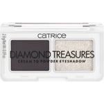Catrice Sombra em pó cremoso diamond treasures nº 030 - diamante esfumaçado 2,8 g