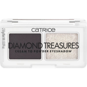 Catrice Sombra em pó cremoso diamond treasures nº 030 - diamante esfumaçado 2,8 g
