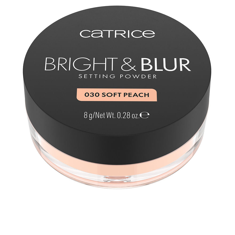 Catrice Pó solto solto brilhante e borrão #030-soft pêssego 8 gr