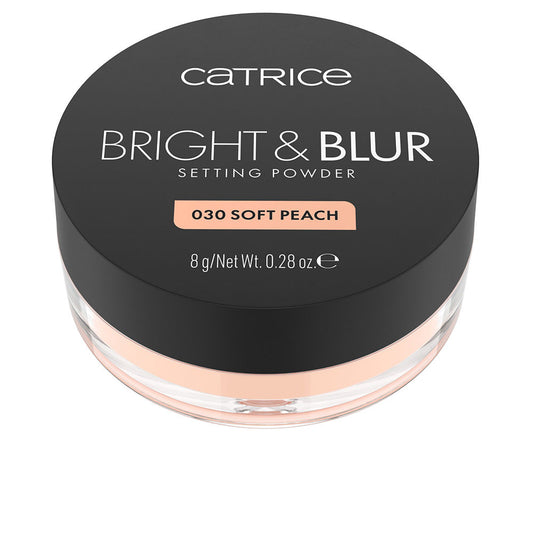 Catrice Pó solto solto brilhante e borrão #030-soft pêssego 8 gr