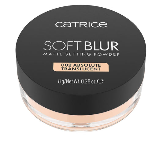 Catrice Pó fixador matificante borrão suave #002-absolute translúcido 8 gr