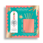 Roger & Gallet Flor de figura água perfumada bem estar conjunto de 2 peças