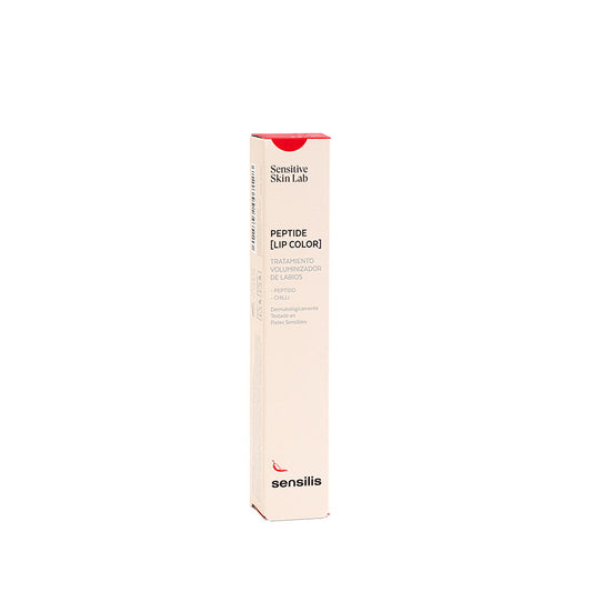 Sensilis Peptide [lip color] tratamento volumizador de labios #01-red pimentão 10 ml