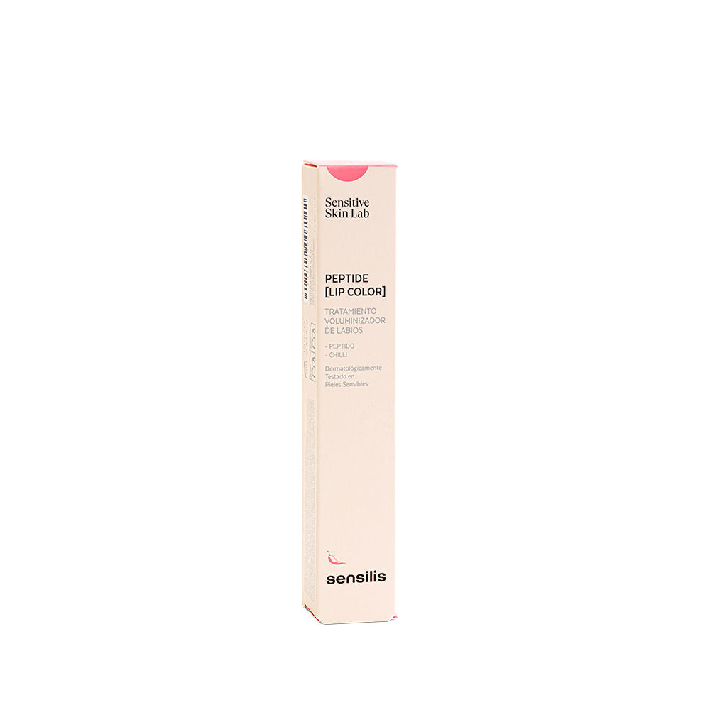 Sensilis Peptide [lip color] tratamento volumizador de labios #03-pink doce calor 10 ml