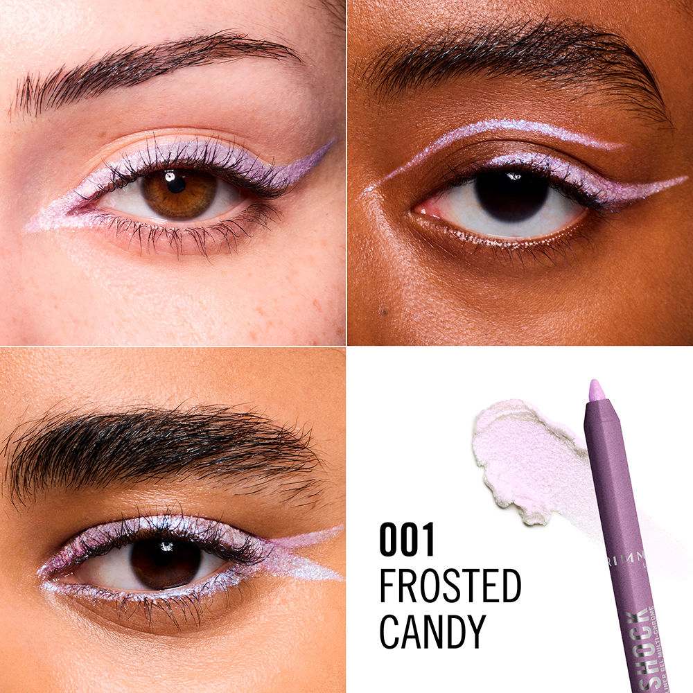 Rimmel London Delineador shimmer shock de olhos #1-frosted candy 1,2 gr
