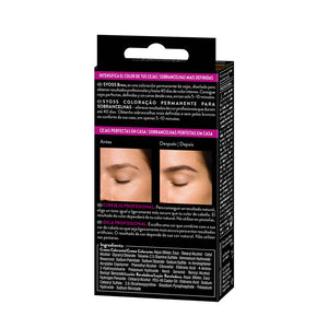 Syoss Brow tint sobrancelhas permanentes #castanho escuro 1 unidade