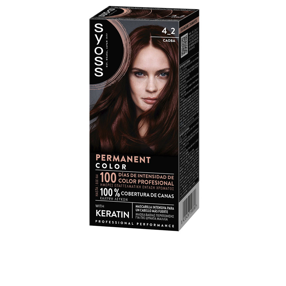 Syoss Cor permanente #4.2-caoba 1 u
