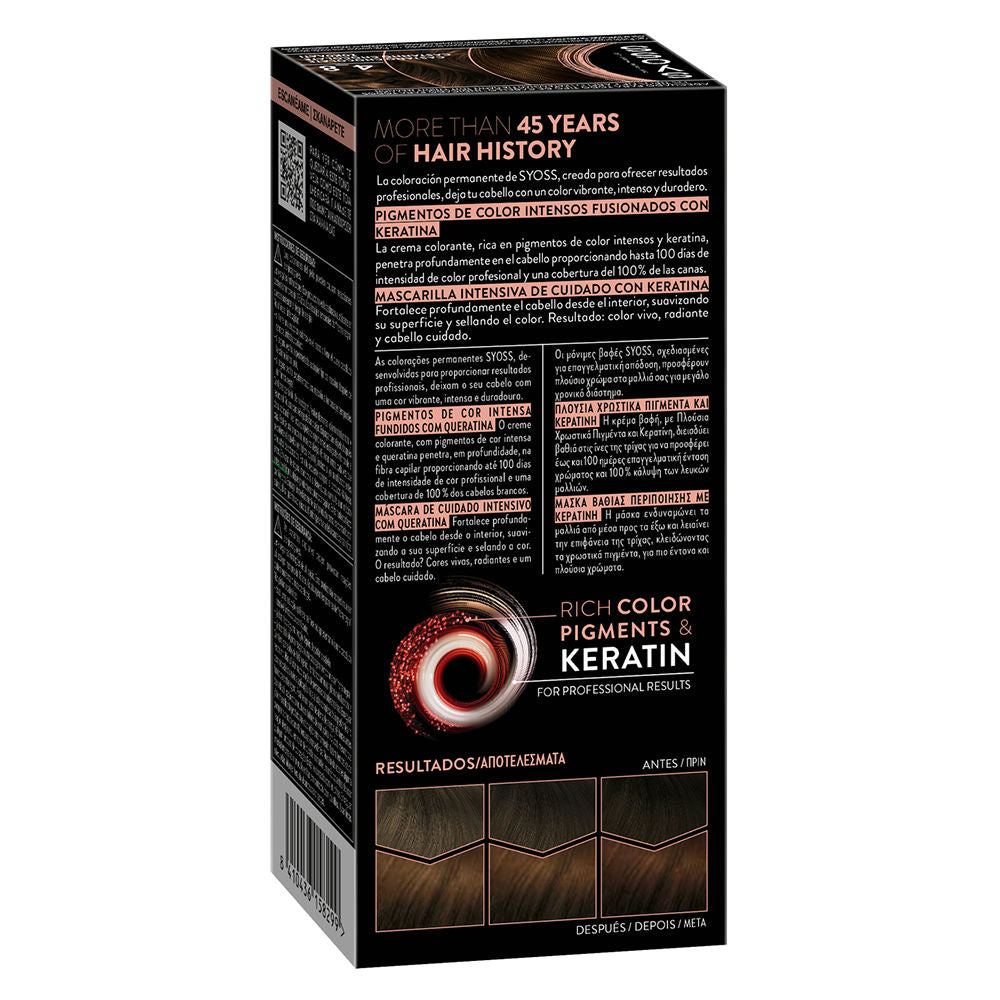 Syoss Cor permanente #4.8-castaño chocolate 1 u