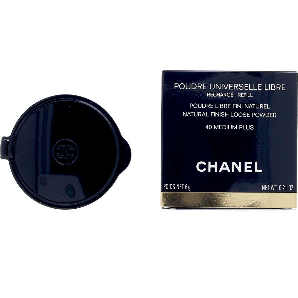 Chanel Poudre universelle libre recarga de pó solto tamanho viagem #40-médio plus 6 gr