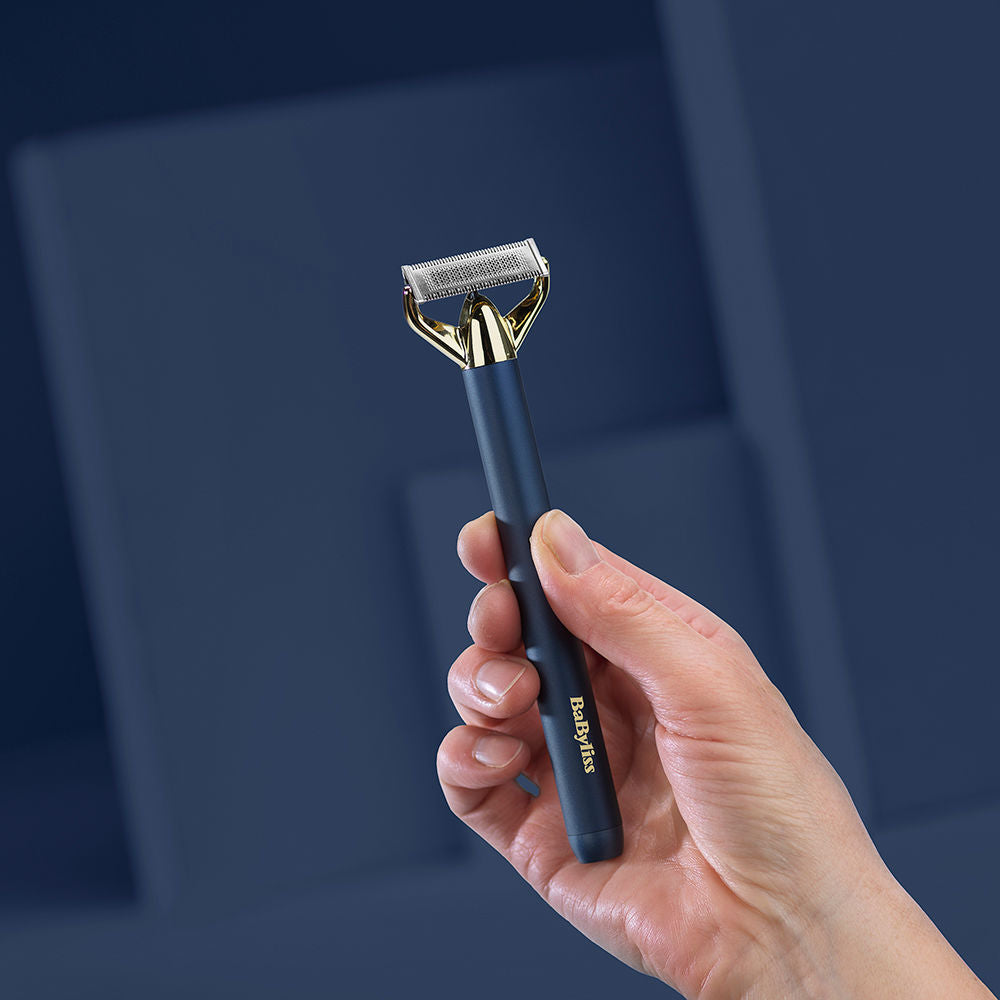 Babyliss Lâmina de reposição x-blade super-x metal ouro e marinha 1 unidade