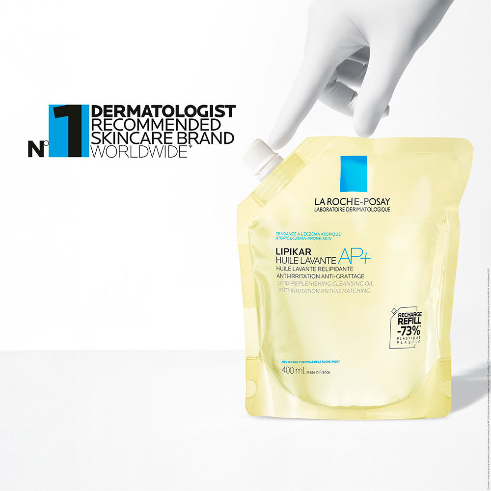 La Roche Posay Recarga de óleo de limpeza lipikar ap+ 400 ml
