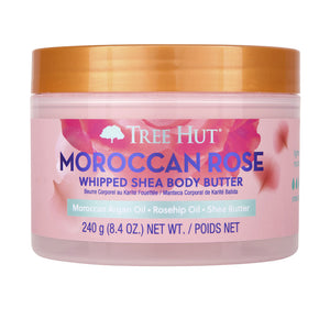 Tree Hut Manteiga corporal soufflé rosa marroquina 240g