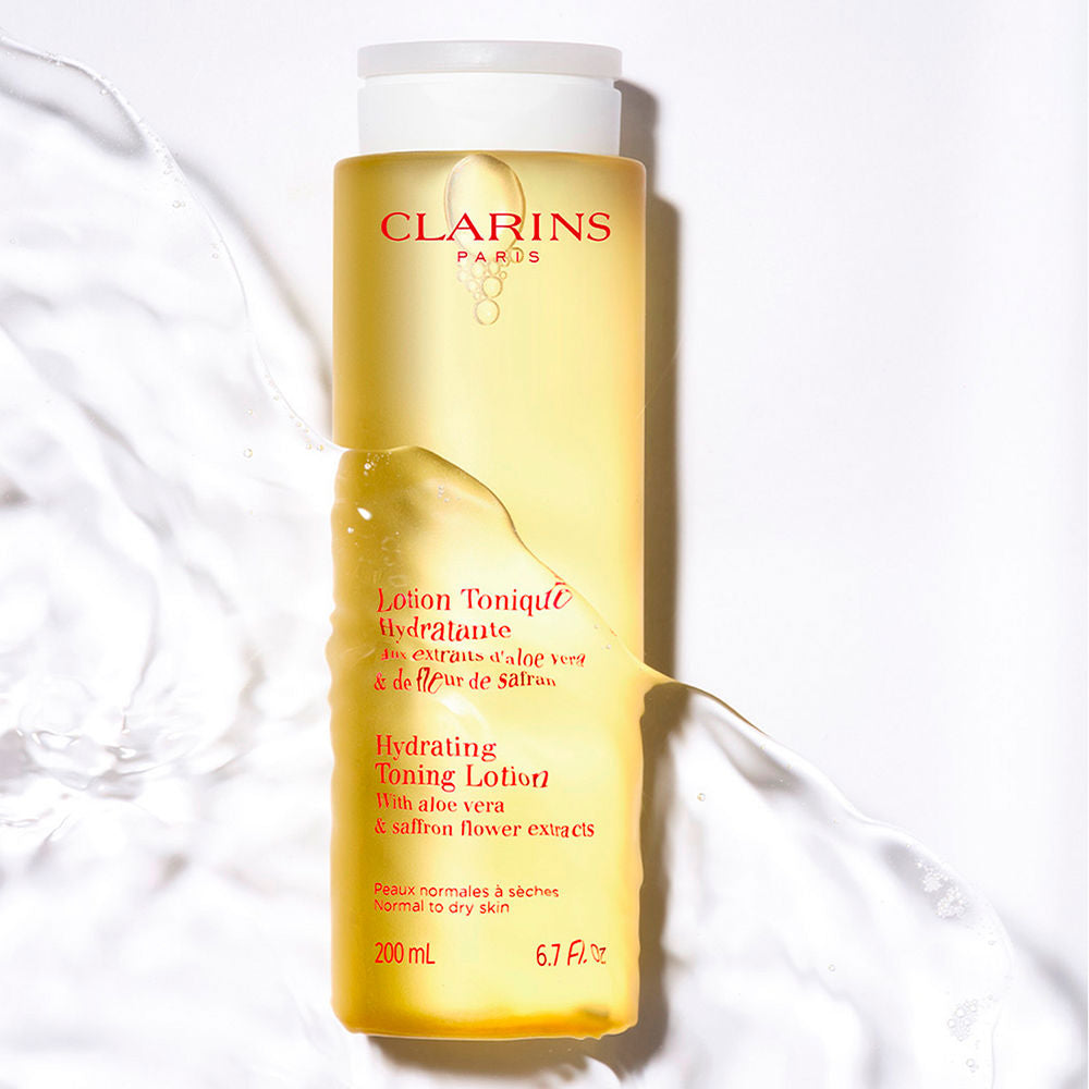 Clarins Loção tônica hidratante para pele normal a seca 200 ml