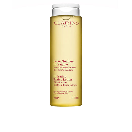 Clarins Loção tônica hidratante para pele normal a seca 200 ml