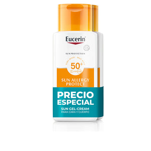 Eucerin Creme-Gel Protetor Solar Contra Alergias SPF50+ Pacote com 2 X 150ml