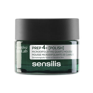 Sensilis Prep4+ [polonês] mousse microesfoliante de quartzo 40 ml