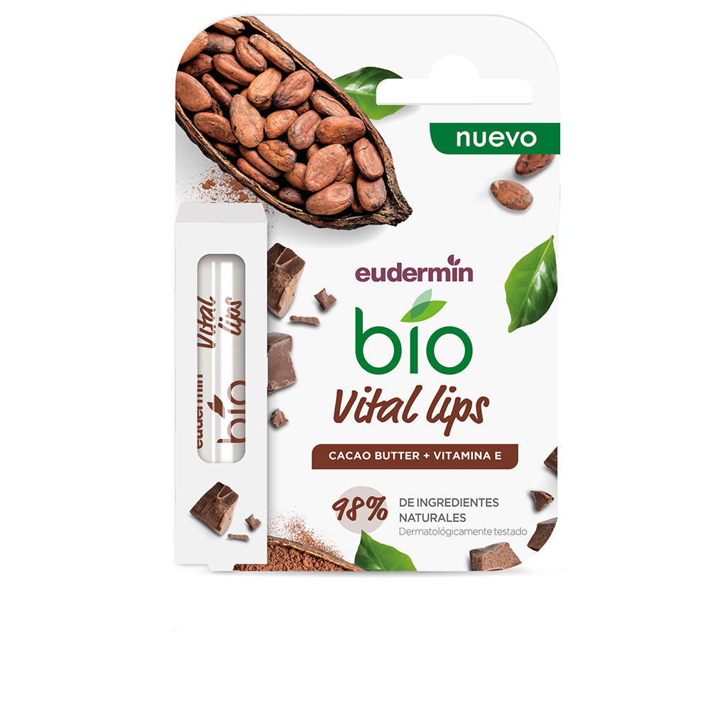 Eudermin Bálsamo labial bio revitalizante cacau + vitamina e 4,8 g