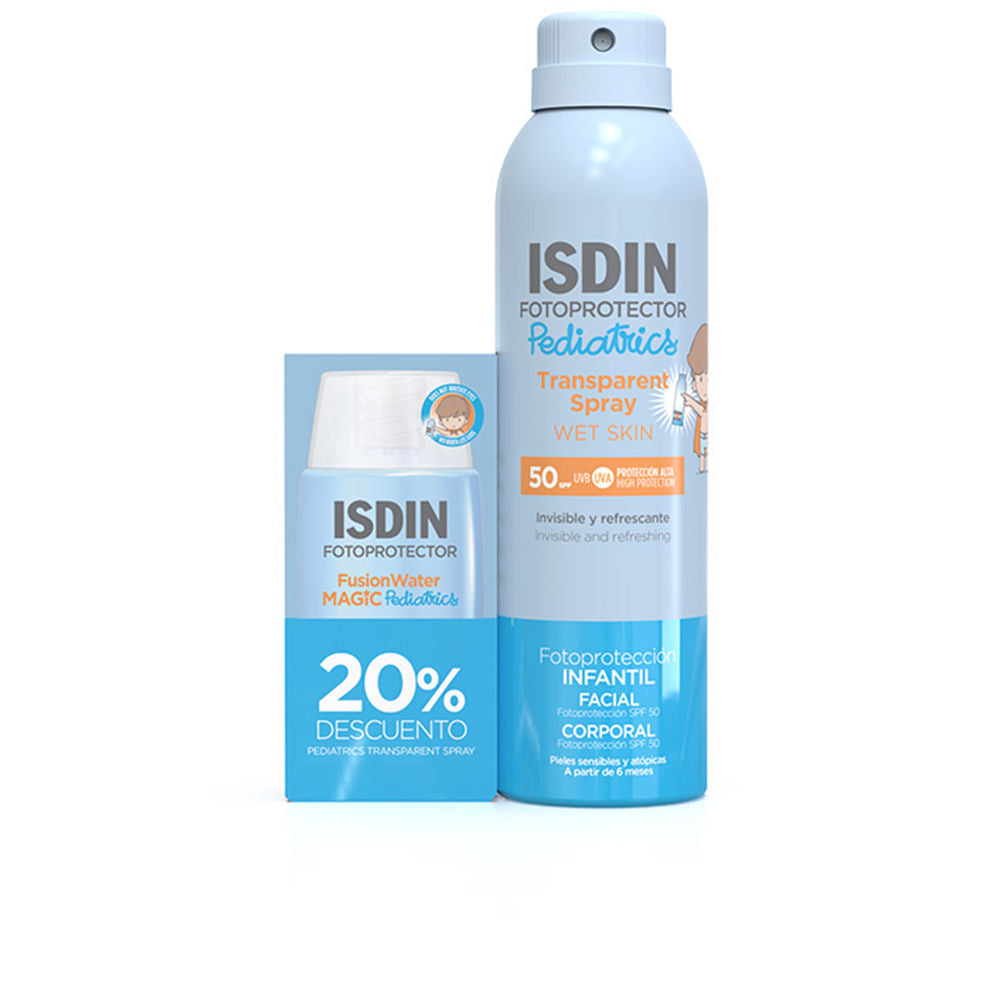 Isdin Protetor Solar Facial e Corporal Pediátrico Spf50, Pacote com 2 Unidades. 2 Pz
